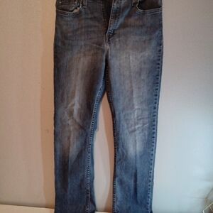 George Men's Classic Straight Blue Jeans 30X32